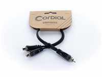 Cordial Audio-Kabel, EY 0.3 CEE Y-Adapterkabel 0,3 m - Insertkabel