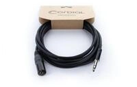 Cordial Audio-Kabel, EM 1.5 MV Mikrofonkabel 1,5 m - Mikrofonkabel