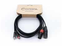 Cordial Audio-Kabel, EU 1.5 MC Audiokabel 1,5 m - Audiokabel