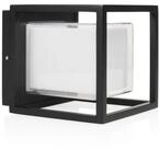 smartwares Au&szlig;en-Wandleuchte Smartwares OOL-50014 Black Au&szlig;enwandleuchte W&uuml;rfel -