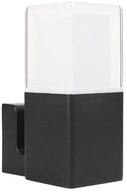smartwares LED Au&szlig;en-Wandleuchte OOL-50015, Aluminium, w&uuml;rfelf&ouml;rmig, schwarz