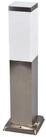 Lindby Au&szlig;en-Stehlampe Lorian, Edelstahl Alu IP44, 1 x 15 W LED