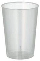 PAPSTAR Mehrwegbecher Mehrweg-Trinkbecher PP 0,1 l &Oslash; 5,2 cm, 7,4 cm...