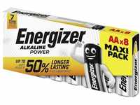 Energizer E300128000 - Alkaline Battery Lr6, Aa, Blister 8 Pieces Batterie