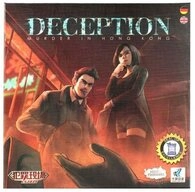 Jolly Thinkers Spiel Deception Get&auml;uscht Mord in Hongkong DE/EN