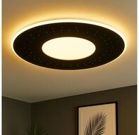 TRIO Leuchten LED Deckenleuchte, LED-Leuchtmittel fest verbaut, Kaltwei&szlig;,...