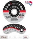 Arebos Trennscheibe Flexscheiben Schleifscheiben 1,2 mm x 22,23 mm, &Oslash; 125 mm,