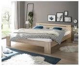 Pol-Power Bett in Eiche Sonoma. Abmessungen (BxHxT) 185x71x204 cm