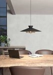 EGLO H&auml;ngeleuchte GRIZEDALE Pendellampe, Stahl, Retro, Esszimmerlampe,...