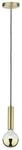 Paulmann LED Pendelleuchte Paulmann Pendelleuchte Neordic Kine Messing, Ohne