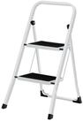 SONGMICS Trittleiter Klapptritt, Leiter mit 2 Stufen, Klapptritt, bis 150 kg
