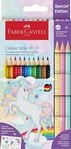 Faber-Castell Buntstift Faber Castell Buntstift Colour Grip 3,3 mm Einhorn 10+3...