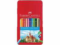 Faber-Castell hexagonal Buntstift - 12er-Metalletui