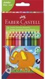 Faber-Castell Buntstift Faber-Castell Jumbo Buntstift Dreikant - 24er Karton