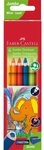 Faber-Castell Buntstift Faber-Castell Buntstifte Jumbo Dreikant 6er