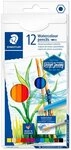 STAEDTLER Aquarellstifte STAEDTLER Farbstifte Watercolour sechskant 12 St&uuml;ck