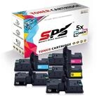SPS Tonerkartusche 5x TK5240K-TK5240M Set Kompatibel f&uuml;r Kyocera Ecosys M5526cdw
