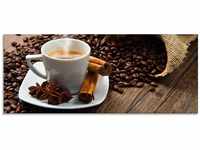 Art-Land Kaffeetasse Leinensack mit Kaffeebohnen 125x50cm (70014719-0)
