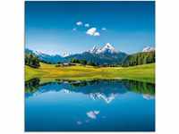 Art-Land Landschaft in den Alpen 20x20cm (55009939-0)