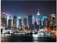 Artland Glasbild New York City Times Square, Amerika (1 St), in verschiedenen