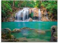 Art-Land Wasserfall im Wald National Park 80x60cm (70681205-0)