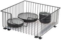 bremermann Teleskopauszug Schrank-Korbauszug 50 cm Breite, mit Einlegeboden
