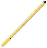 STABILO Filzstift Premium-Filzstift - STABILO Pen 68 - Einzelstift - hellgelb
