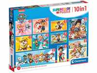 Clementoni® Puzzle Supercolor, PAW Patrol 10 in1, 330 Puzzleteile, Made in...