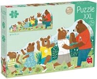 Jumbo Spiele Puzzle GOULA - XXL-Puzzle B&auml;renfamilie, Puzzleteile