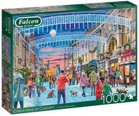 Jumbo Spiele Puzzle Weihnachten in Cardiff 1000 Teile Puzzle, 1000 Puzzleteile,...