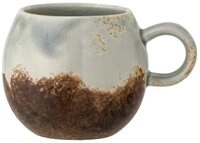 Bloomingville Becher Bloomingville Becher PAULA Hellgrau Braun mit Henkel