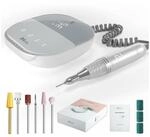 JCMaster Manik&uuml;re-Pedik&uuml;re-Set TouchPro+ Nagelfr&auml;ser 35000RPM mit Aufs&auml;tze Bits,