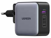 UGREEN 1xUSB-A + 2xUSB-C 65W GaN Worldwide Travel Fast USB-Ladegerät