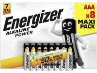 Energizer Energizer Alkaline Power Micro AAA 1,5 V, 8er Pack Batterie