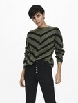 ONLY Strickpullover ONLELIZA L/S PULLOVER KNT NOOS Kunstfaser, regular fit