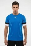 PUMA Fu&szlig;balltrikot TEAMRISE JERSEY Regular Fit, mit Rundhalsausschnitt, mit