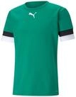 PUMA Fu&szlig;balltrikot TEAMRISE JERSEY Regular Fit, mit Rundhalsausschnitt, mit