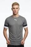 PUMA Fu&szlig;balltrikot TEAMRISE JERSEY Regular Fit, mit Rundhalsausschnitt, mit