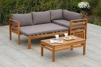 MERXX Gartenlounge-Set Brasilia, (9-tlg), inkl. Auflagen
