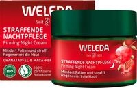WELEDA Nachtcreme STRAFFENDE NACHTPFLEGE GRANATAPFEL & MACA-PEPTIDE, mindert...