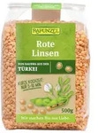 Rapunzel H&uuml;lsenfr&uuml;chte Linsen rot 500g