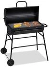 relaxdays Holzkohlegrill mit Deckel