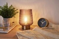 Pauleen Tischleuchte Sparkling Glamour, Leuchtmittel wechselbar, Warmwei&szlig;, E27,