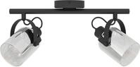 EGLO Deckenspot BERREGAS Spotlampe - Stahl - E27 - 2X40W - IP20, ohne...