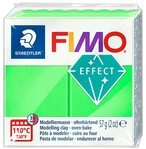 STAEDTLER Bastelnaturmaterial FIMO effect Modelliermasse neon gr&uuml;n 57 g