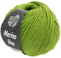 LANA GROSSA Merino Uno H&auml;kelwolle, 125 m