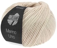 LANA GROSSA Merino Uno H&auml;kelwolle, 125 m