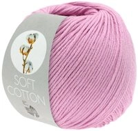 LANA GROSSA SOFT COTTON H&auml;kelwolle, 140 m (weiches, vielseitiges Garn f&uuml;r h&ouml;chsten