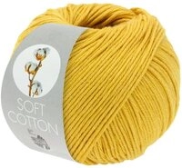LANA GROSSA SOFT COTTON H&auml;kelwolle, 140 m (weiches, vielseitiges Garn f&uuml;r h&ouml;chsten