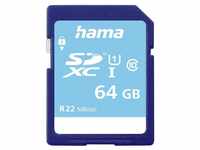 Hama Speicherkarte (64 GB, UHS-I Class 10, 22 MB/s Lesegeschwindigkeit)